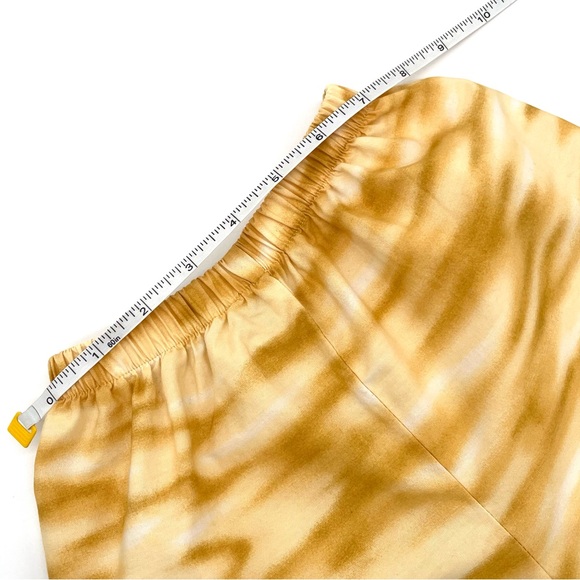 EUC KY’S Hawaiian Aloha Motorcycle Short Sleeve Shirt & Short Set in Yellow 2 - Picture 5 of 10